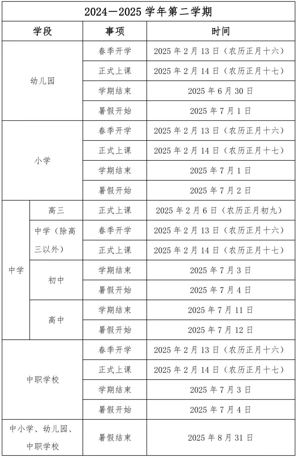 ���ˣ����������ЌW(xu��)У�_(k��i)�W(xu��)���żٕr(sh��)�g���t��